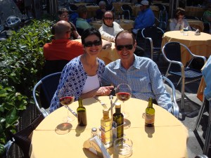 lunch in sorrento