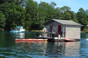 NS cottage on water