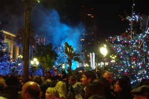 The champagne is flowing!