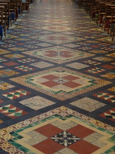 The amazing floor of St. Pat's