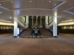 Marina's elegant foyer