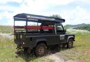 Our vehicle for the tour. 