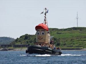 You can even tour the harbor on Theodore Too.  